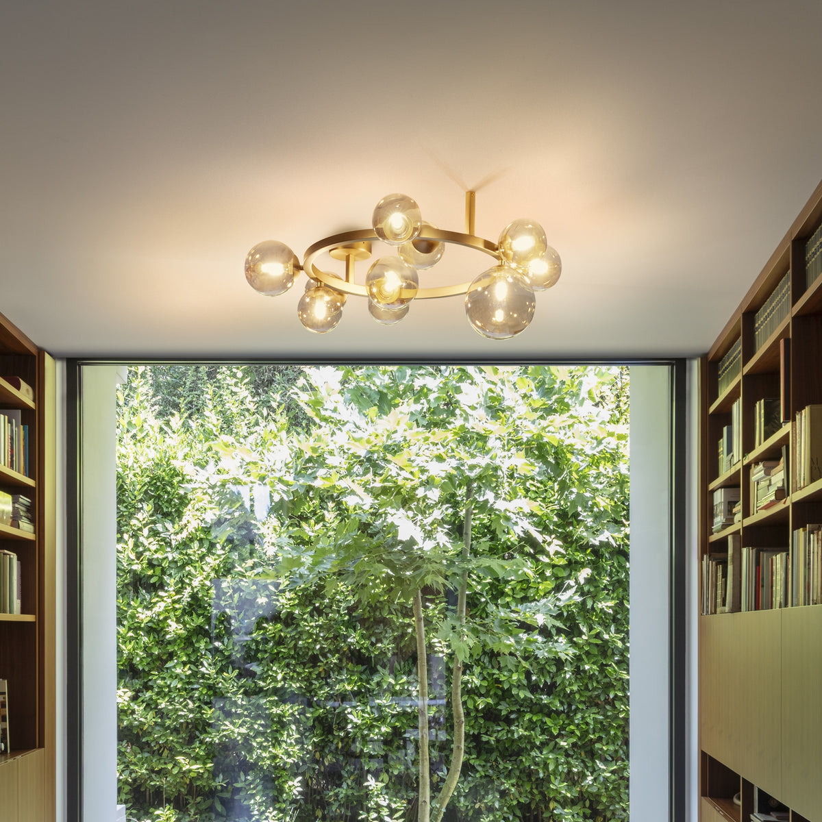 Plafonieră Ideal Lux Perlage PL10, alb, 327815