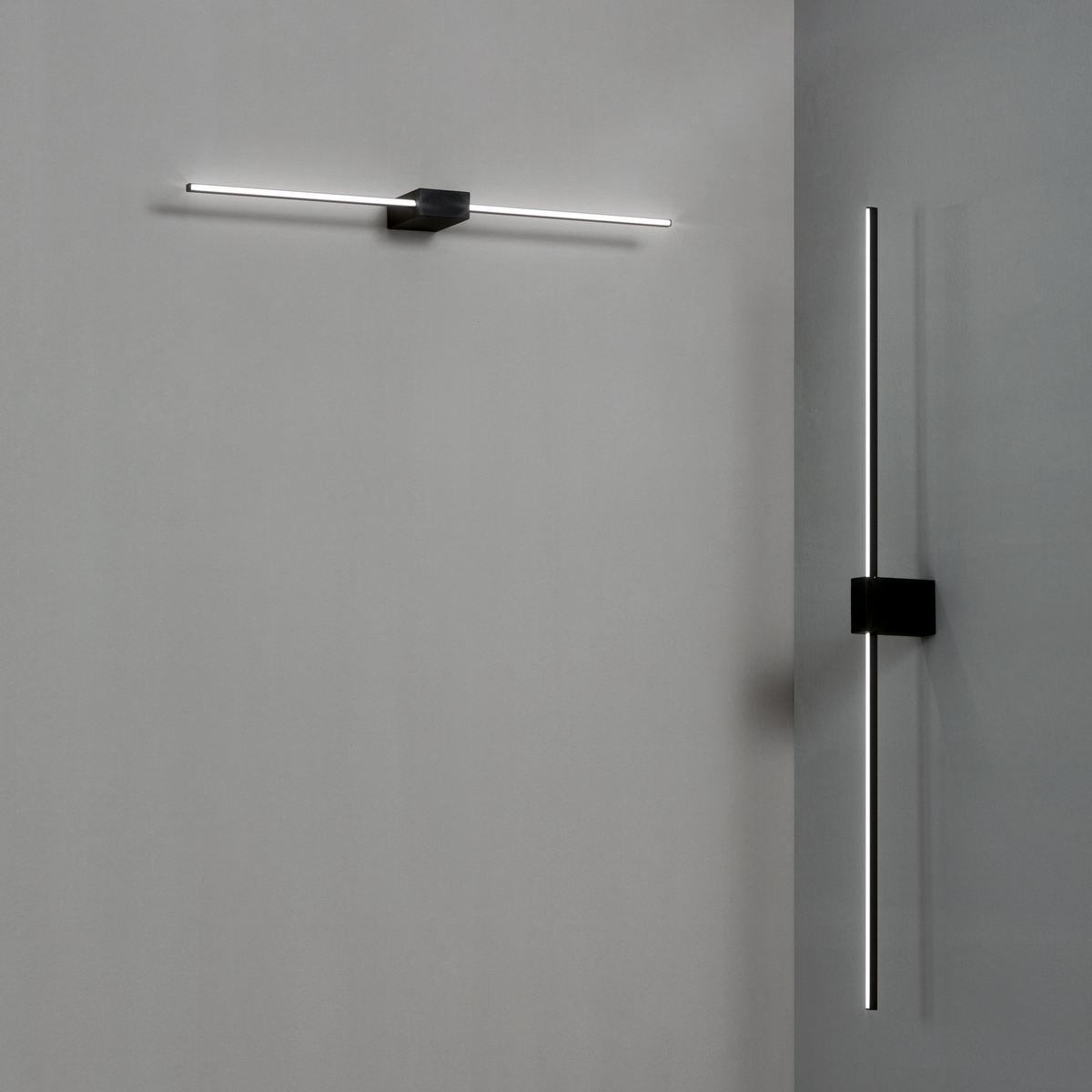 Aplică Ideal Lux Theo, negru, Ø115 cm, 311784