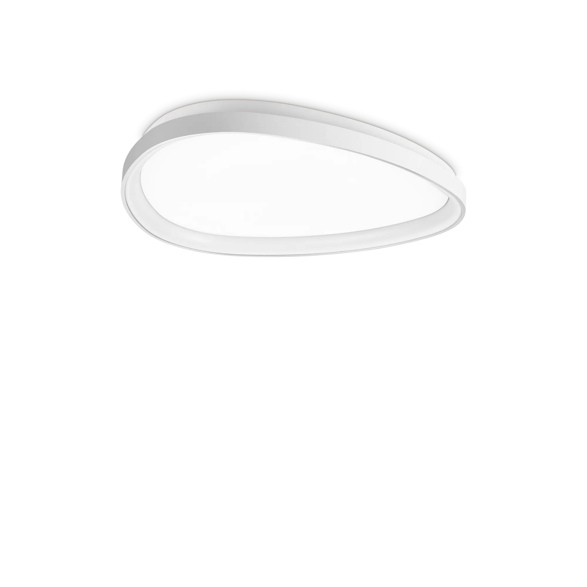 Plafonieră Ideal Lux Gemini ON-OFF 2700K, alb, Ø42 cm, 341439