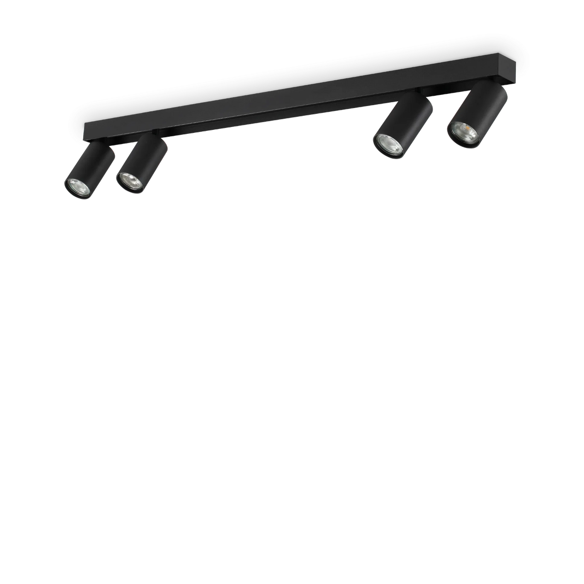 Plafonieră Ideal Lux Profilo PL4, negru, 328195