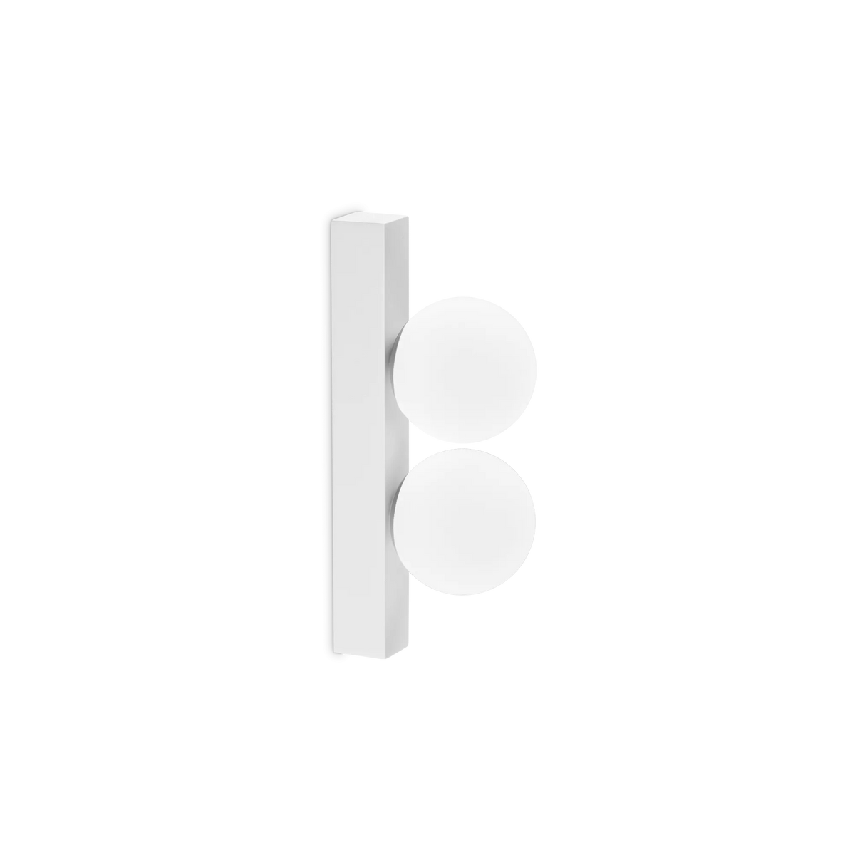 Aplică Ideal Lux Ping Pong AP2, alb, 328270
