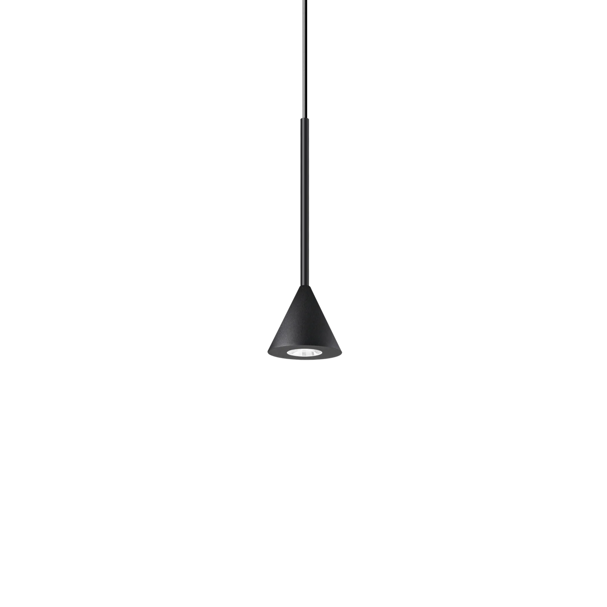 Lustră Ideal Lux Archimede Cono, negru, 328348