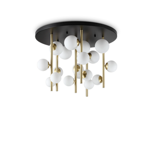 Plafonieră Ideal Lux Perlage PL18, alb, 328393