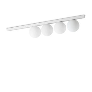 Plafonieră Ideal Lux Binomio PL4, alb, 328454