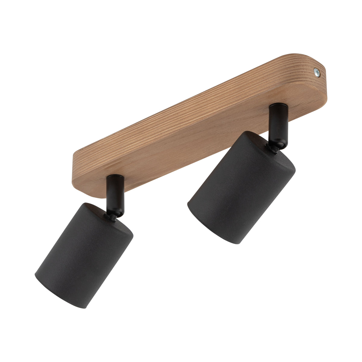 Aplică TK Lighting Top 2, lemn, negru, 2 x GU10, 3291