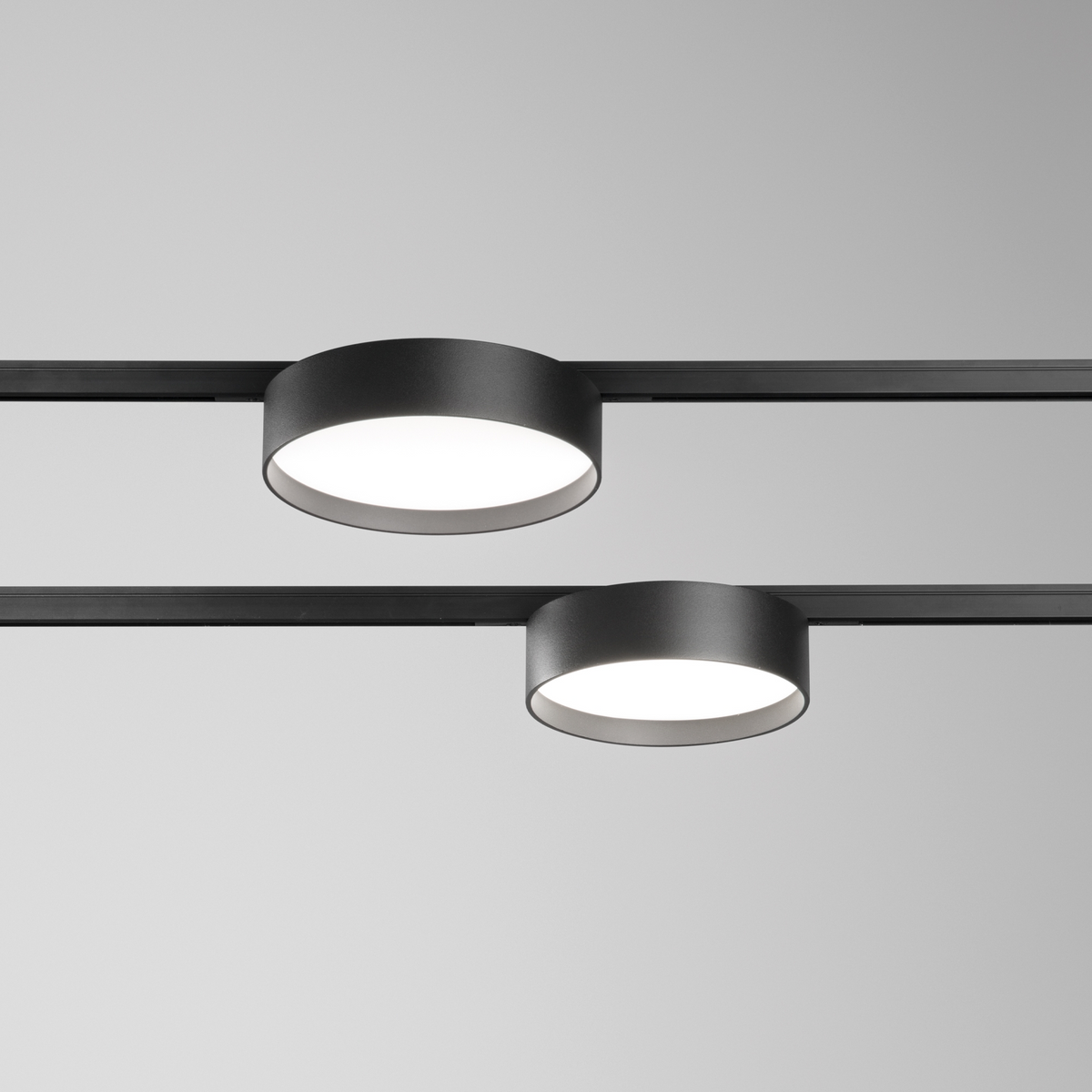 Modul LED Ideal Lux Deva Disc 15W, negru, 332901