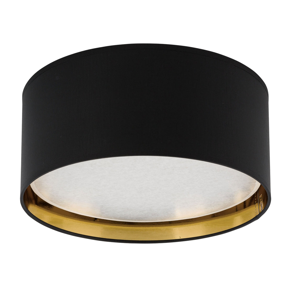 Plafoniera Bilbao BLACK/GOLD 450 3376