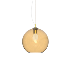 Pendul Ideal Lux Nemo SP1, chihlimbar, Ø40 cm, 339061