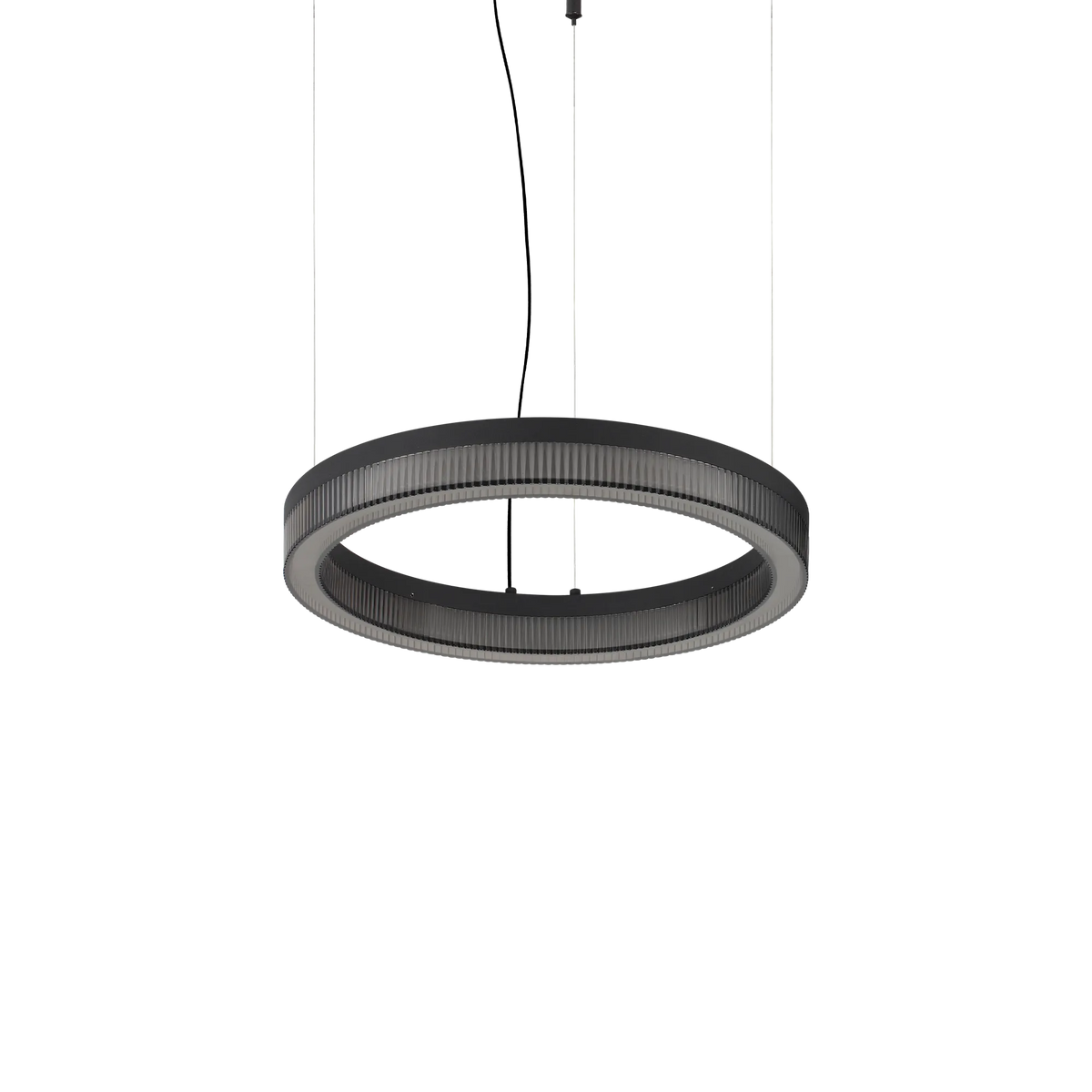Lustră Ideal Lux Crown, negru, Ø40 cm, 339139