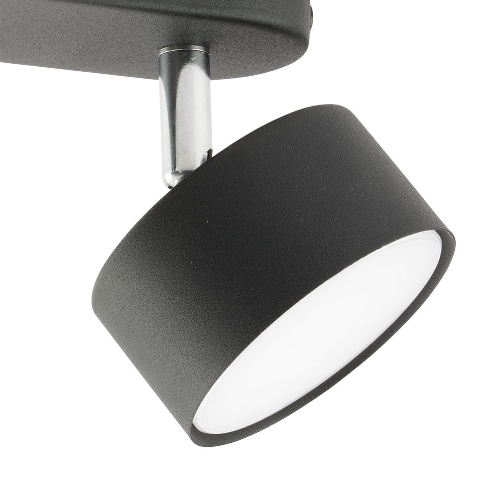 Plafonieră TK Lighting Clark 3, negru, 3 x GX53, 3404