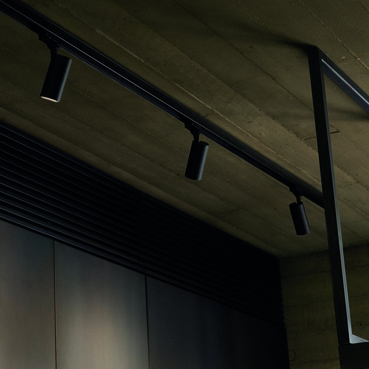 Profil Ideal Lux Link 1-PHASE 2000MM Profile Surface, negru, 342801