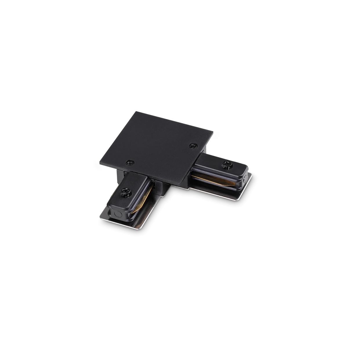 Conector Ideal Lux Link 1-PHASE Recessed L-connector, negru, 342849