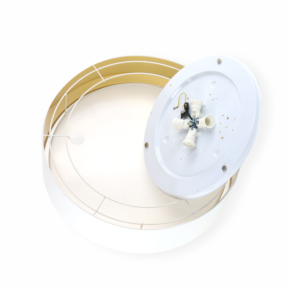 Plafoniera Bilbao WHITE/GOLD 600 3433