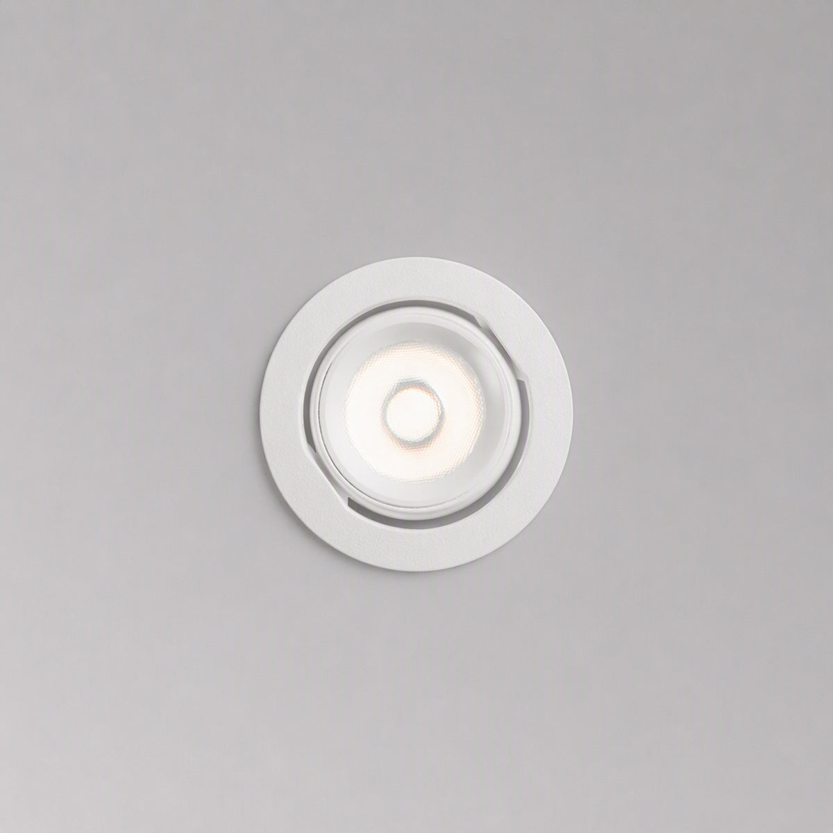 Spot încastrat Ideal Lux Quark 12W Adjustable 3000K, alb, 344805