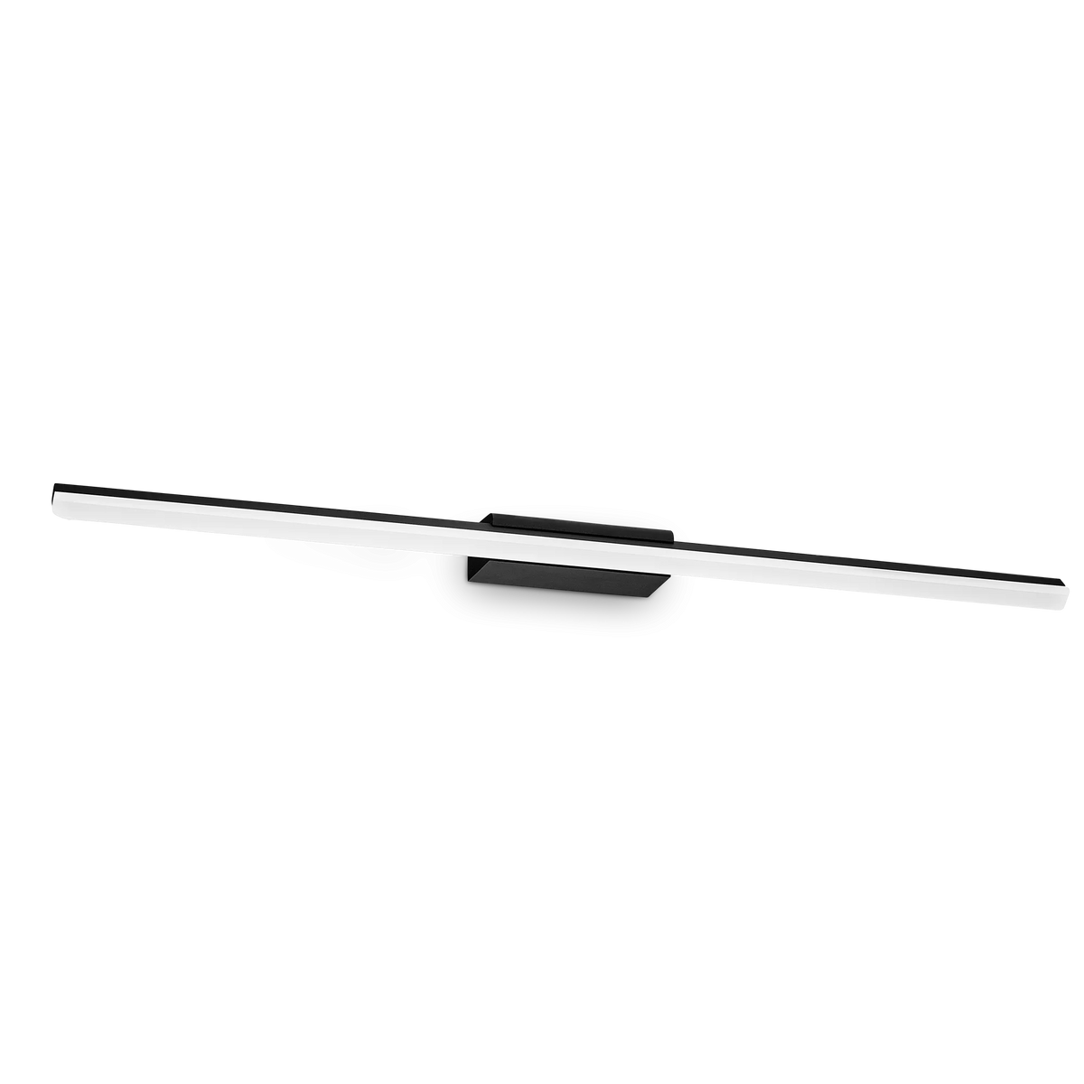 Aplică Ideal Lux Riflesso, negru, Ø82 cm, 345147