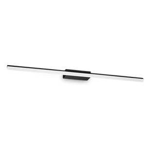 Aplică Ideal Lux Riflesso, negru, Ø82 cm, 345147