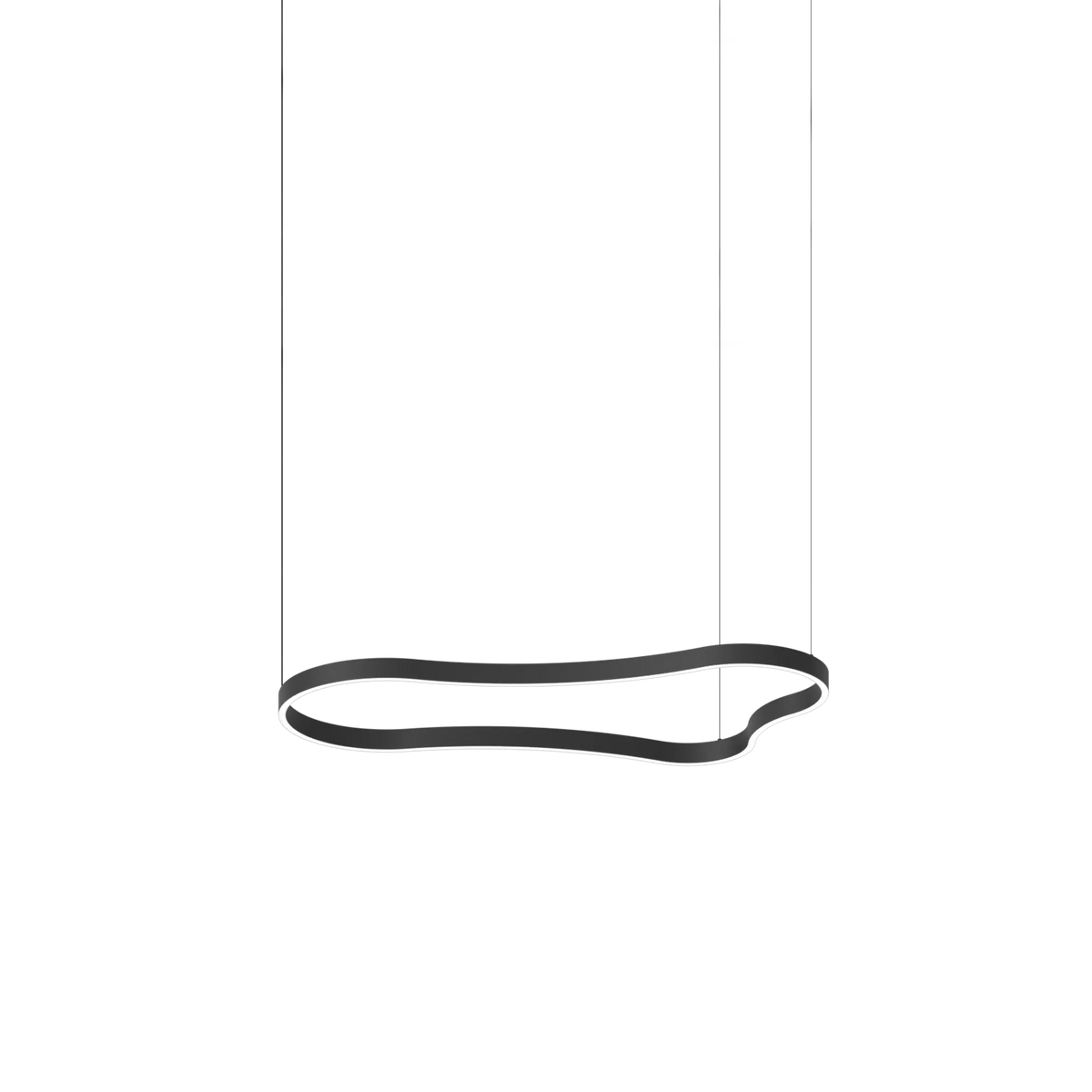Lustră Ideal Lux Waves-2, negru, 345246