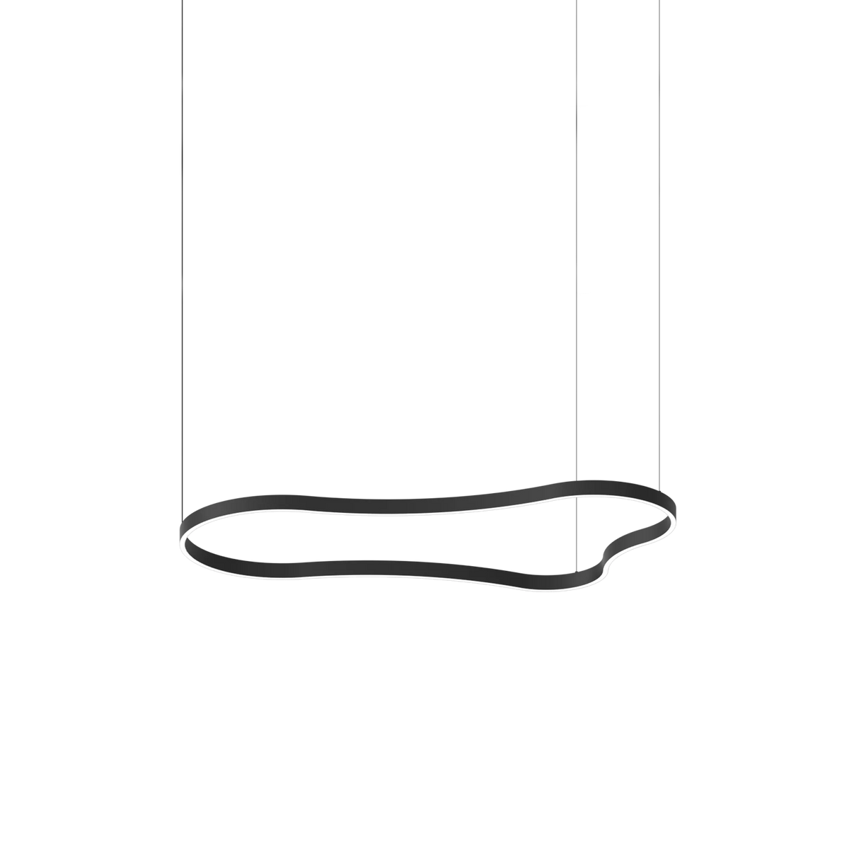 Lustră Ideal Lux Waves-3, negru, 345277