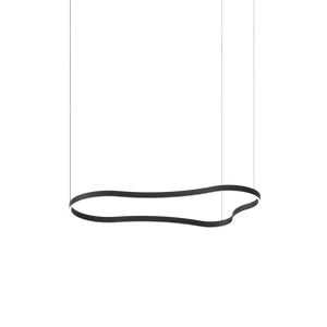 Lustră Ideal Lux Waves-3, negru, 345277