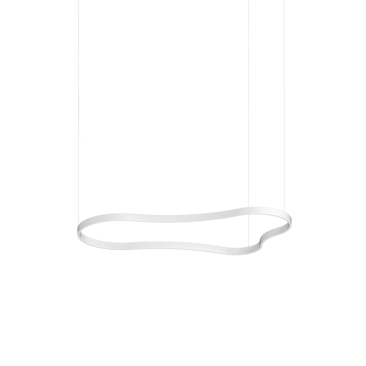 Lustră Ideal Lux Waves-3, alb, 345291