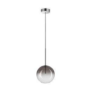 Pendul Ideal Lux Equinoxe SP1, fumuriu, degradé, Ø20 cm, 345369