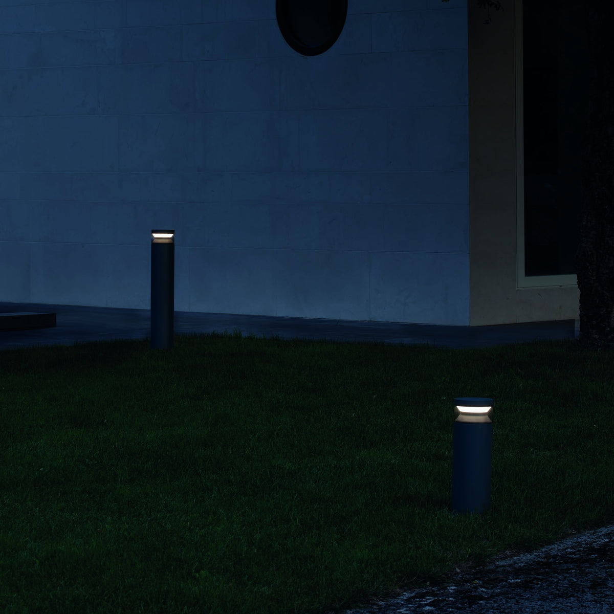 Lampă de exterior Ideal Lux Boeing, negru, H70 cm, 346717