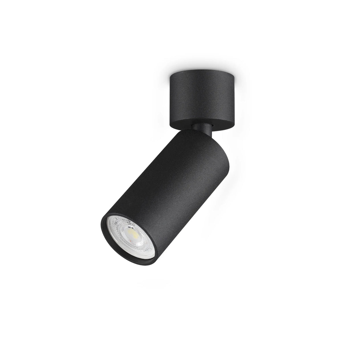 Plafonieră Ideal Lux Dynamite AP1 Mini Round, negru, 347646