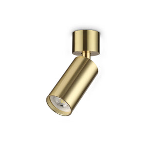 Plafonieră Ideal Lux Dynamite AP1 Mini Round, alamă, 347653