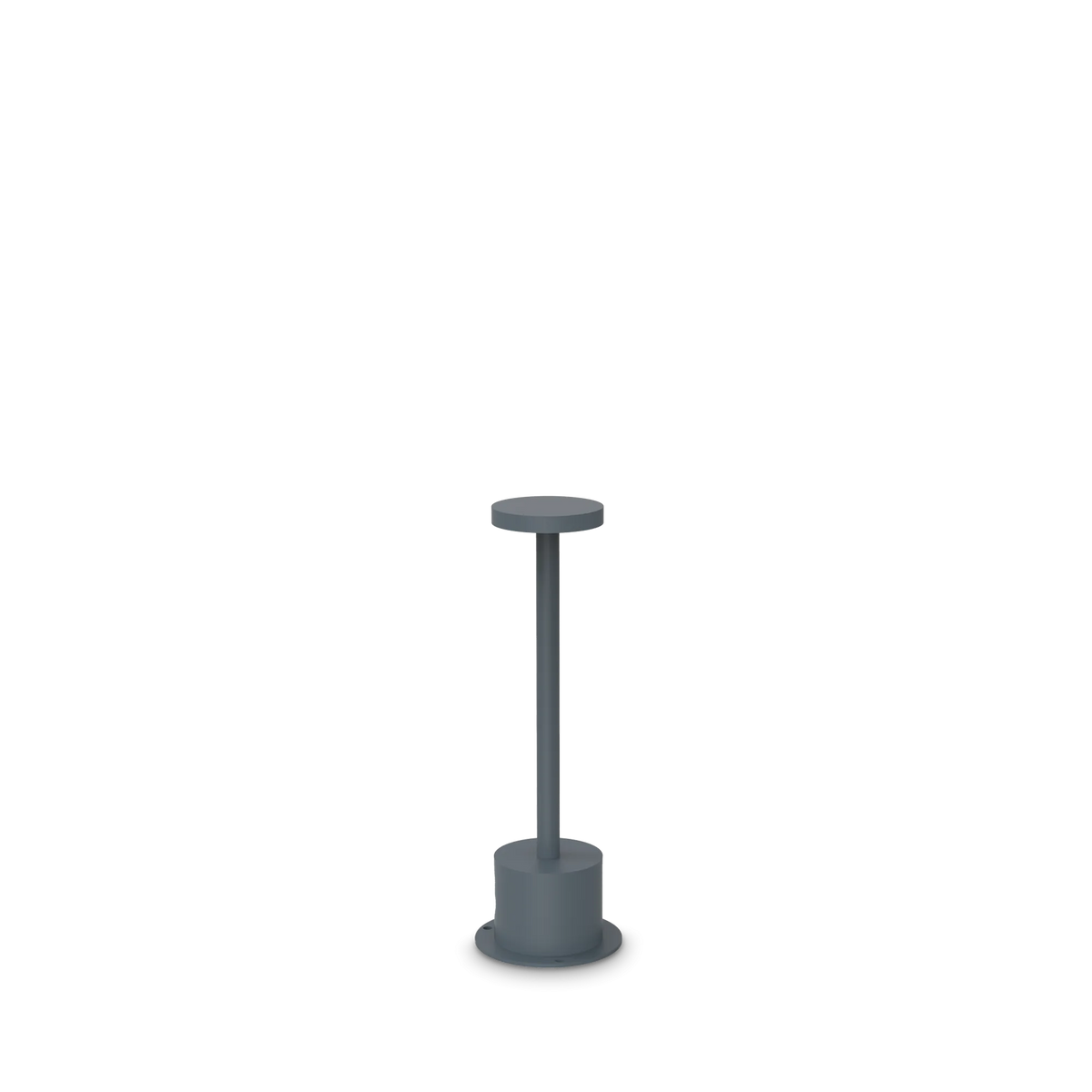 Lampă de exterior Ideal Lux Toffee, antracit, Ø8 cm, H25 cm, 347745