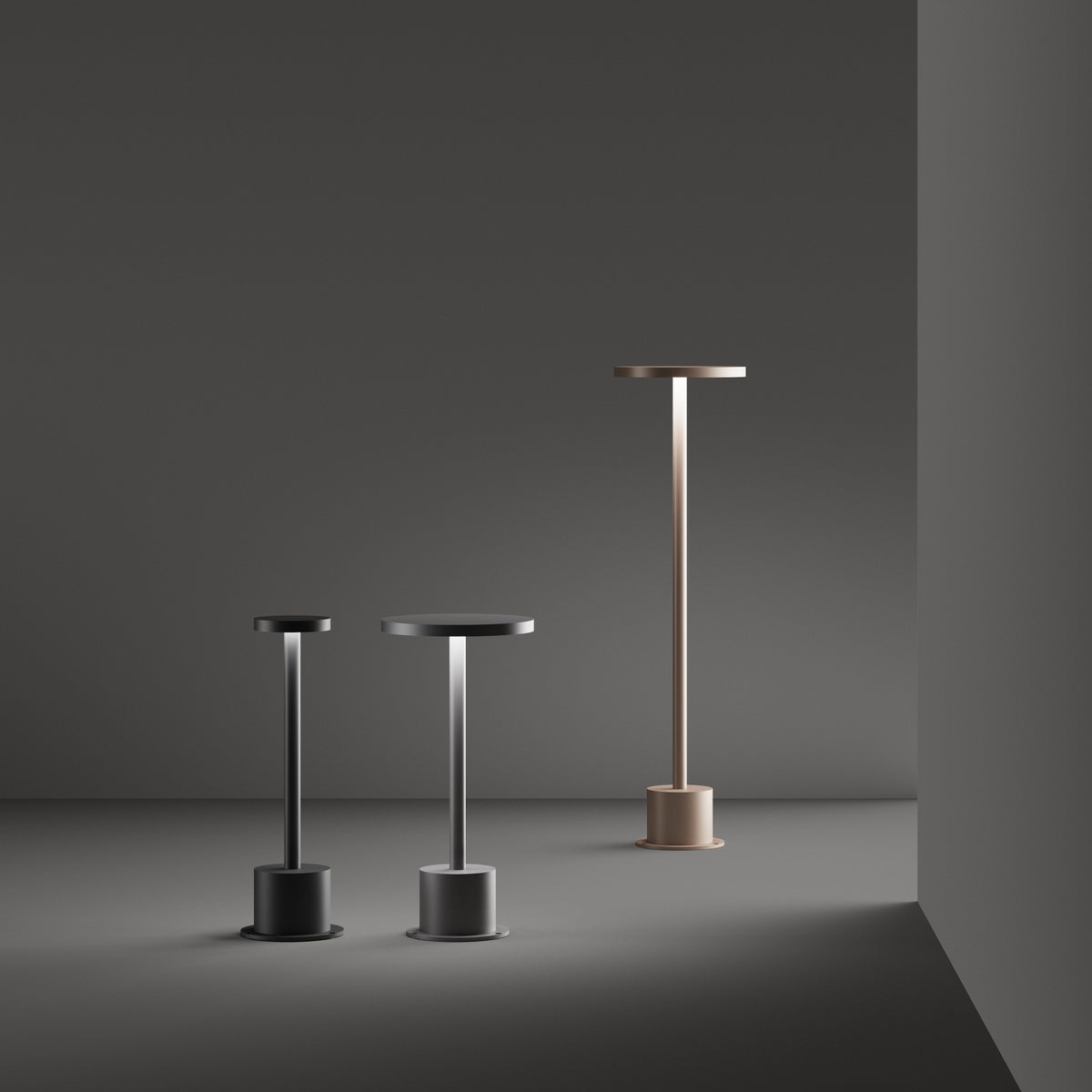 Lampă de exterior Ideal Lux Toffee, antracit, Ø80 cm, H50 cm, 347776