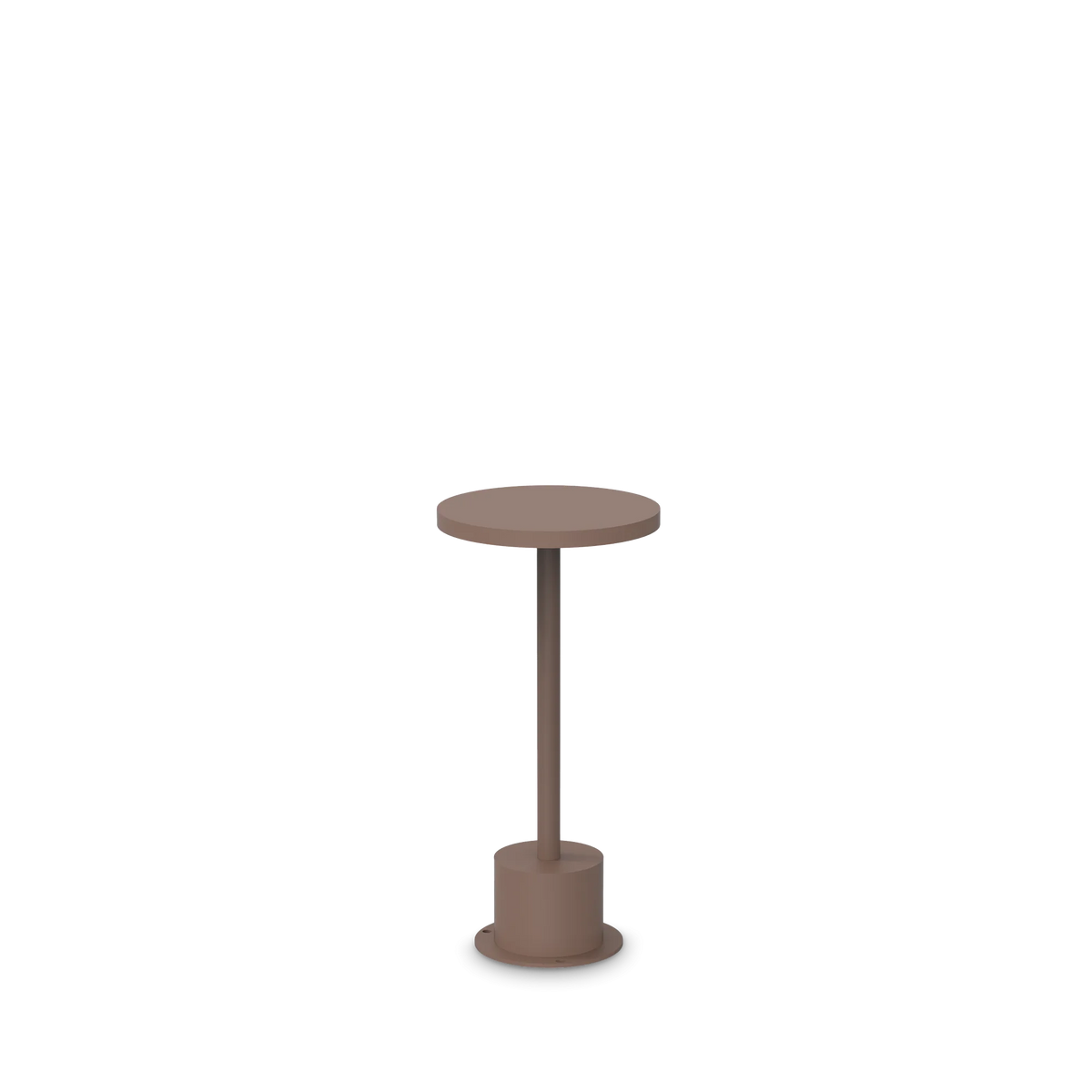 Lampă de exterior Ideal Lux Toffee, cafea, Ø16 cm, H25 cm, 347813
