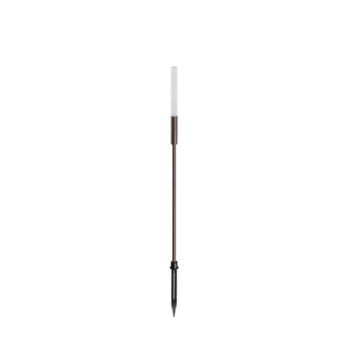 Stâlp de iluminat exterior Ideal Lux Twiggy Line, cafea, H74 cm, 347875