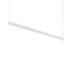 STEEL SLIM WIDE 1200 MM 3000K WH