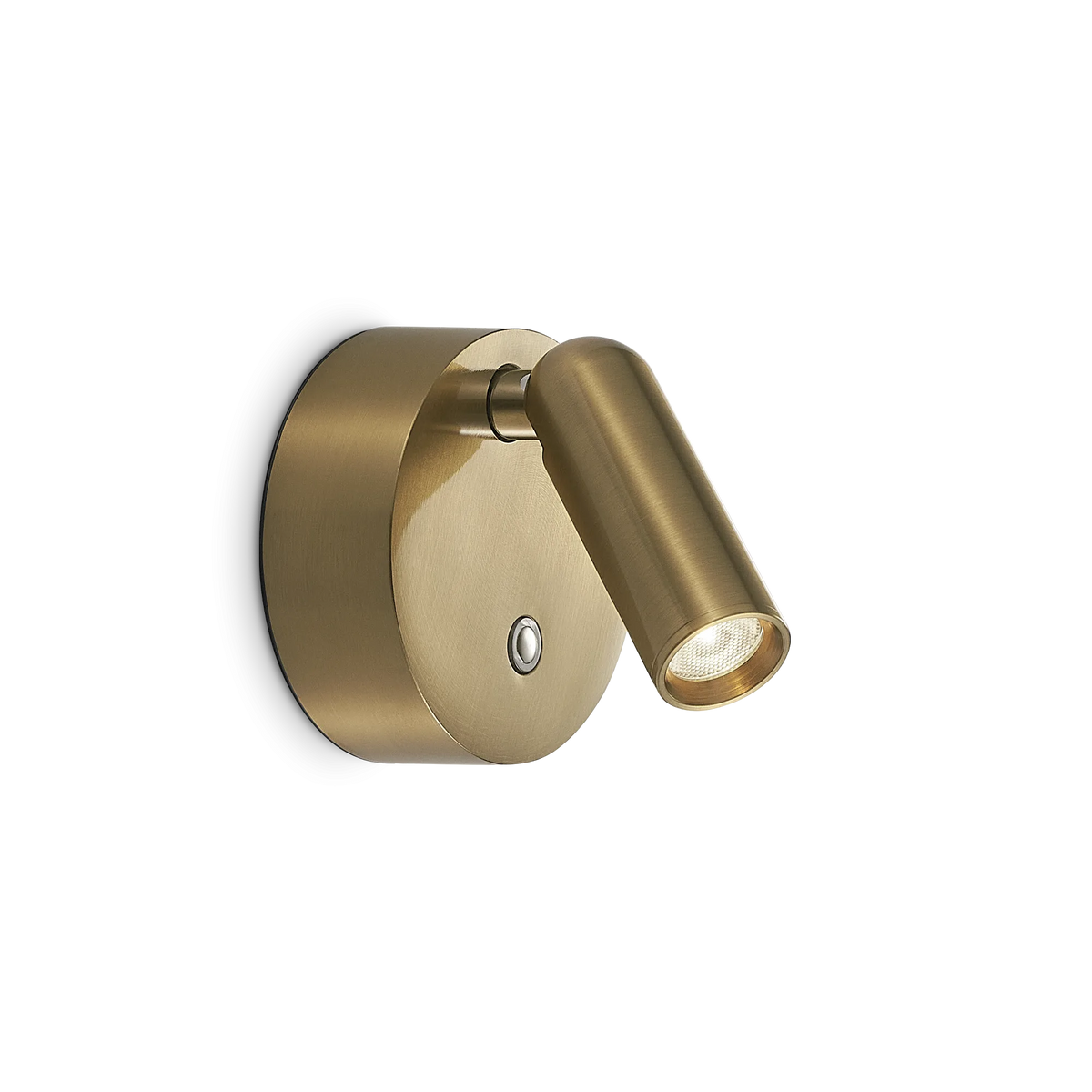 Aplică Ideal Lux Bean Round Rechargeable, alamă, 350264