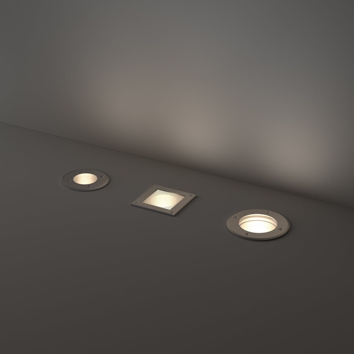 Spot încastrat de exterior Ideal Lux Park D10.5 Round, 351780