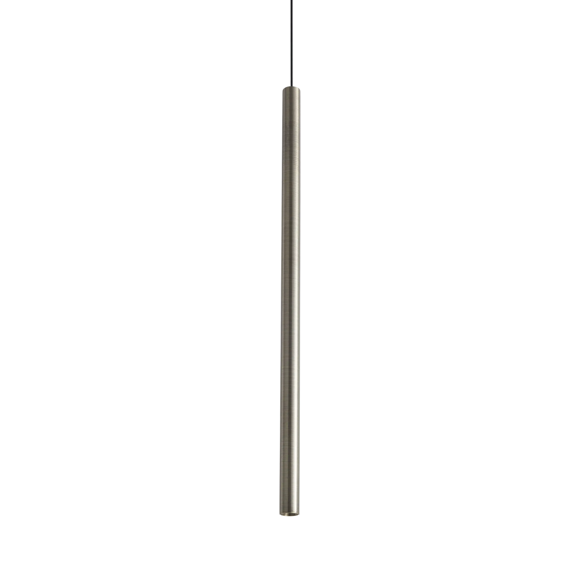 Pendul Ideal Lux Look LED SP01 Round D3.0 ON-OFF 3000K, alamă, H70 cm, 352121