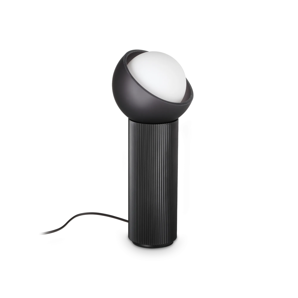 Veioză Ideal Lux Bloom TL1 Big, negru, 352848