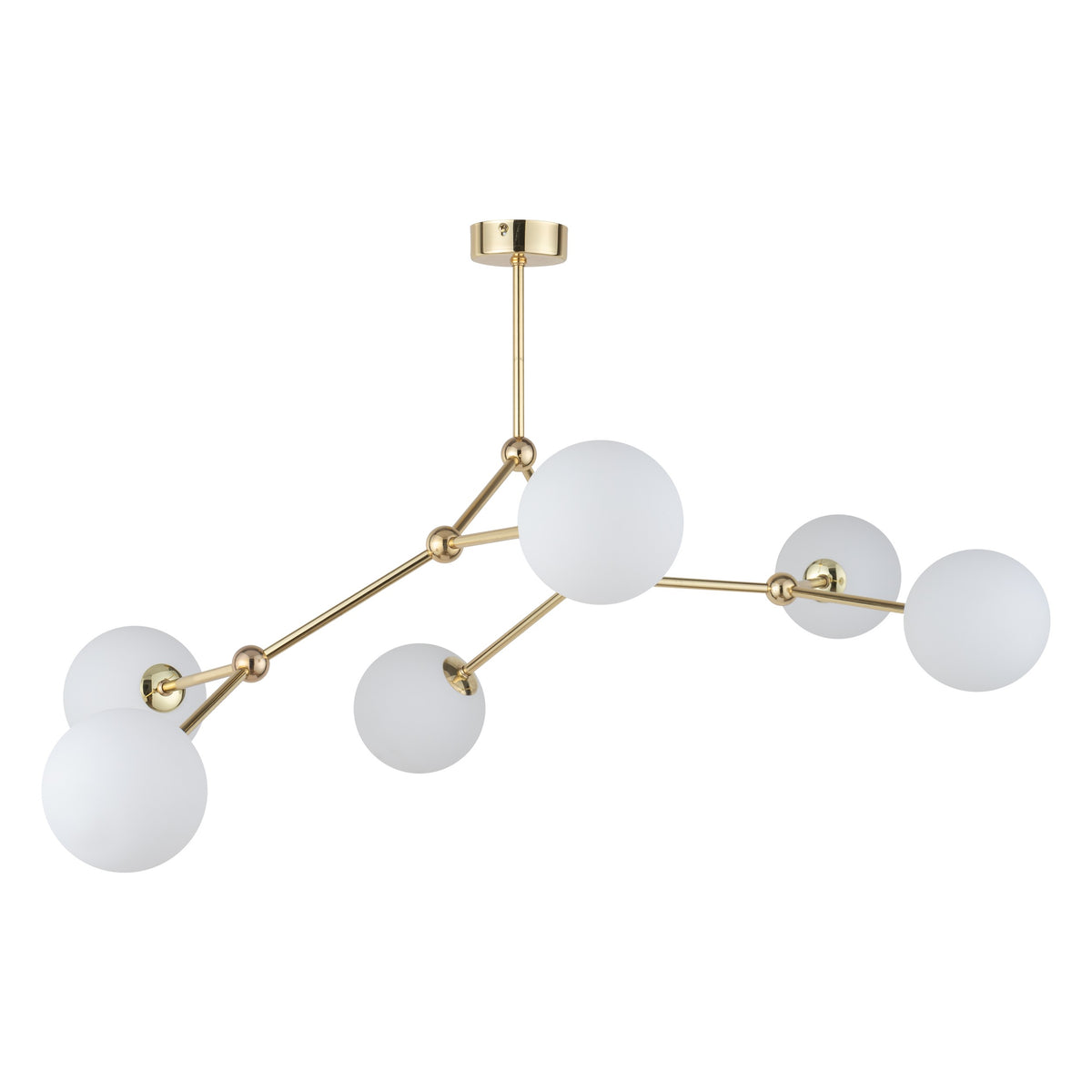 Plafonieră TK Lighting Fairy 6, auriu, 6 x G9, 3532