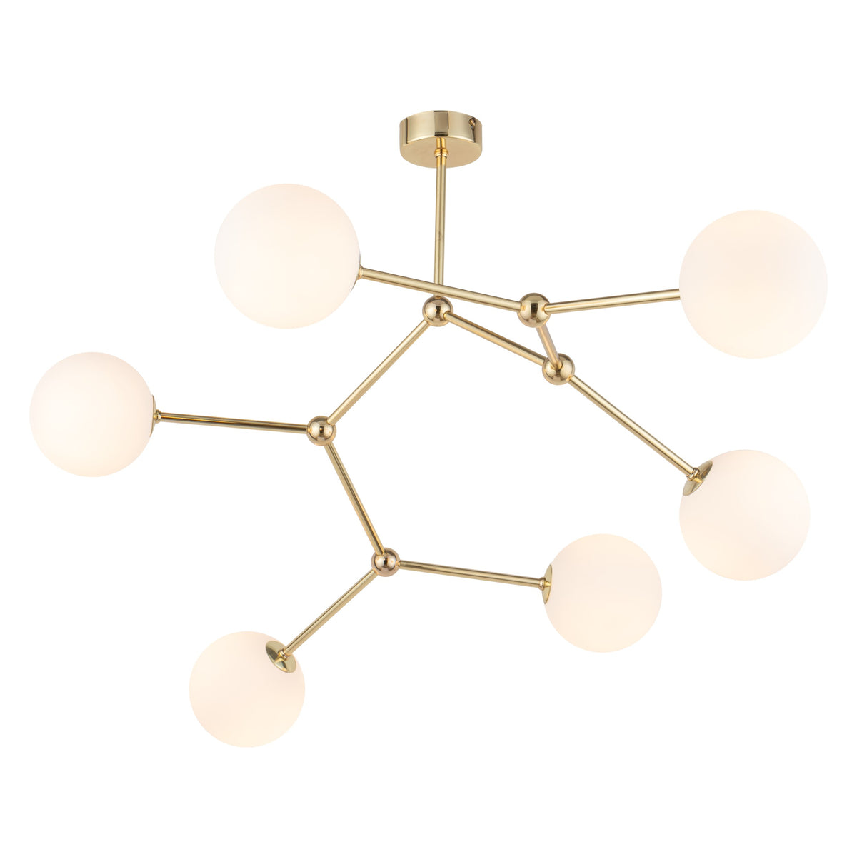 Plafonieră TK Lighting Fairy 6, auriu, 6 x G9, 3532