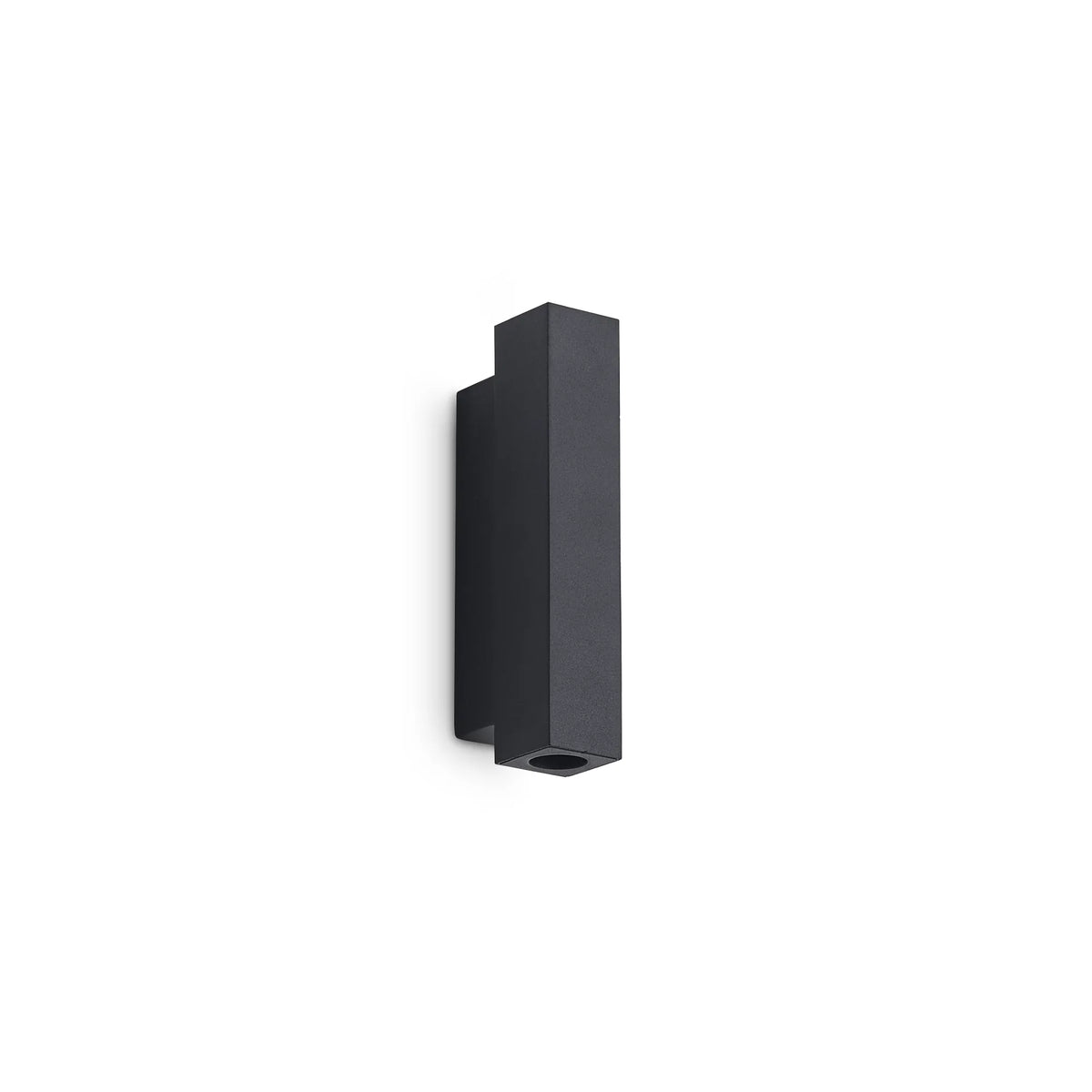 Aplică Ideal Lux Look LED AP02 Square D3.0 ON-OFF 3000K, negru, H15 cm, 353357