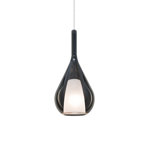 Pendul Ideal Lux Kalique-3 SP1, fumuriu, Ø18 cm, 353616