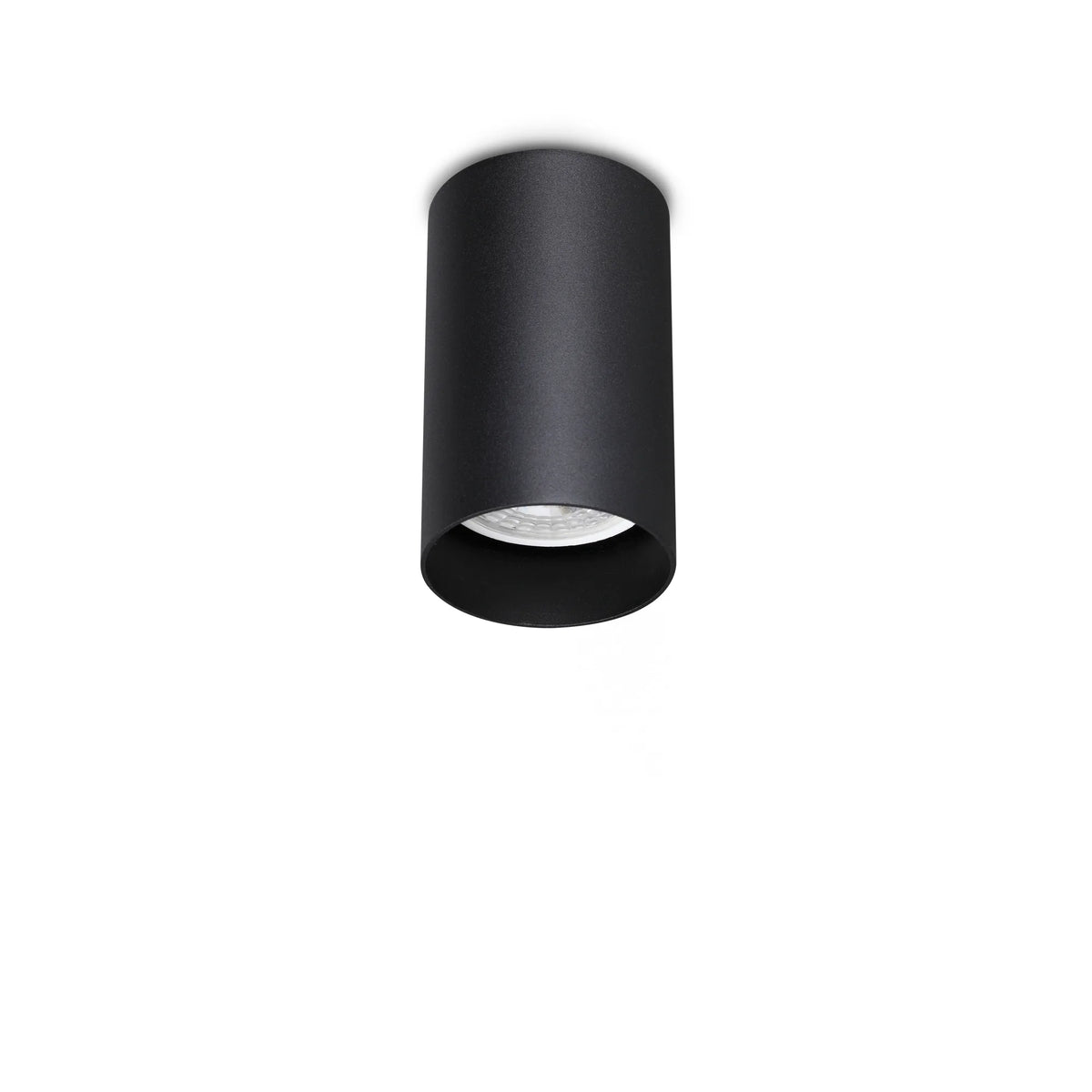 Plafonieră Ideal Lux Look PL01 Round D6.0, negru, H10 cm, 353821