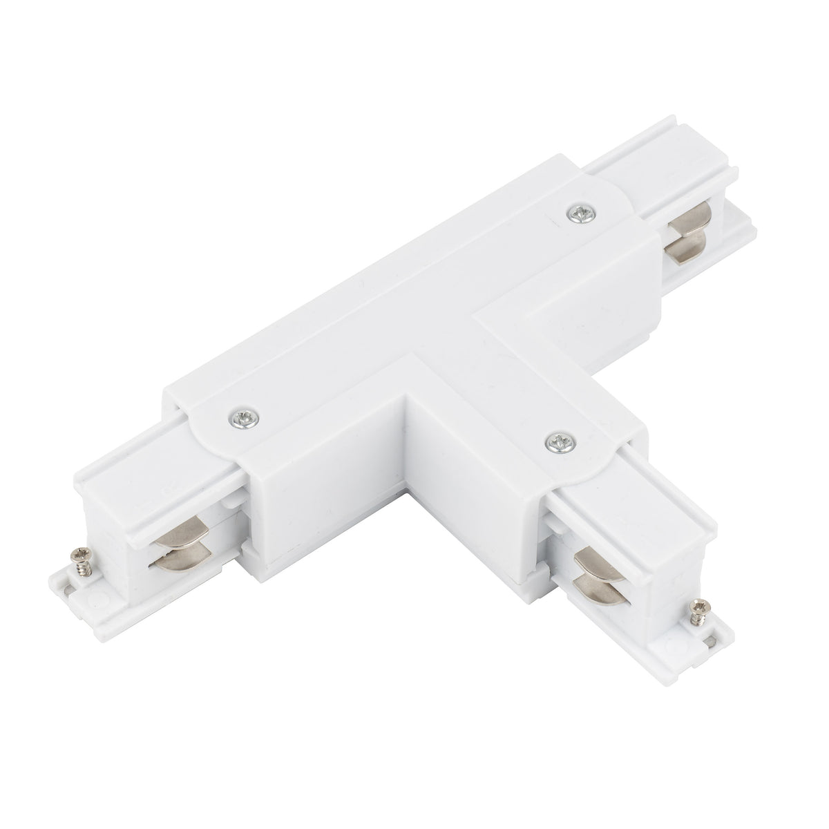 Conector pentru șină TK Lighting Tracer Trifazat T LEFT-1, alb, 3556