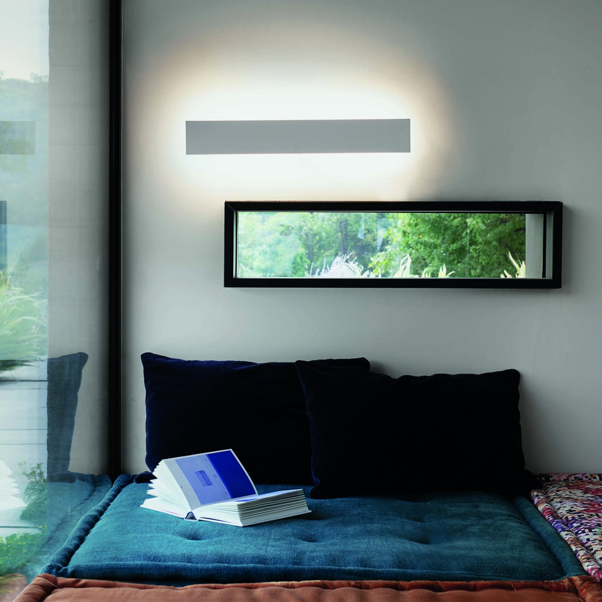Aplică Ideal Lux Zig Zag Square Travertino 3000K, Ø53 cm, 356686