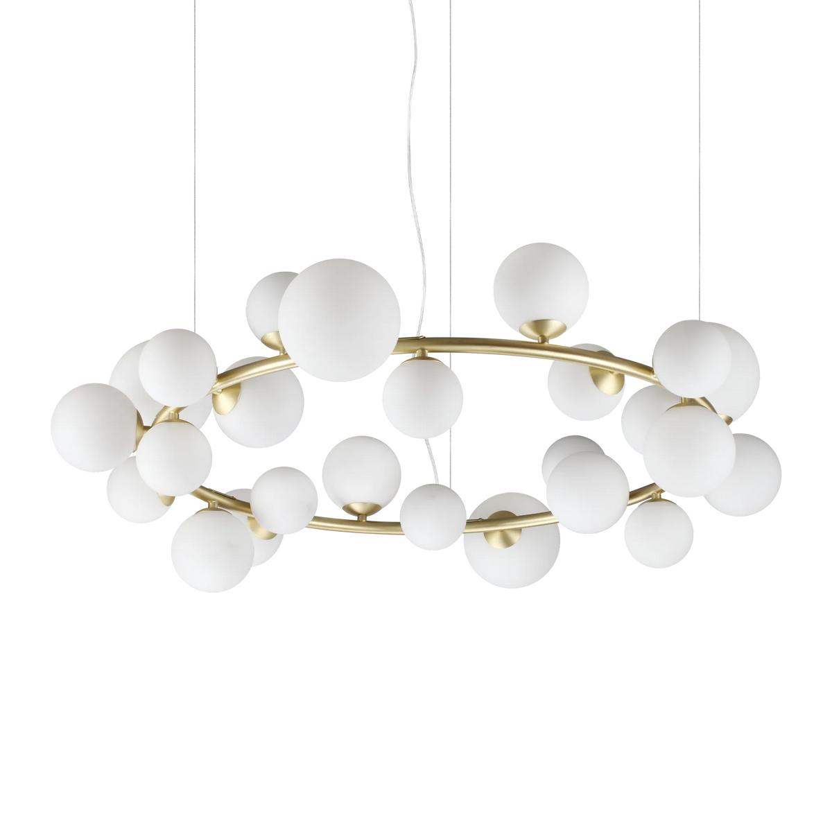 Lustră Ideal Lux Perlage SP25, alb, 363370