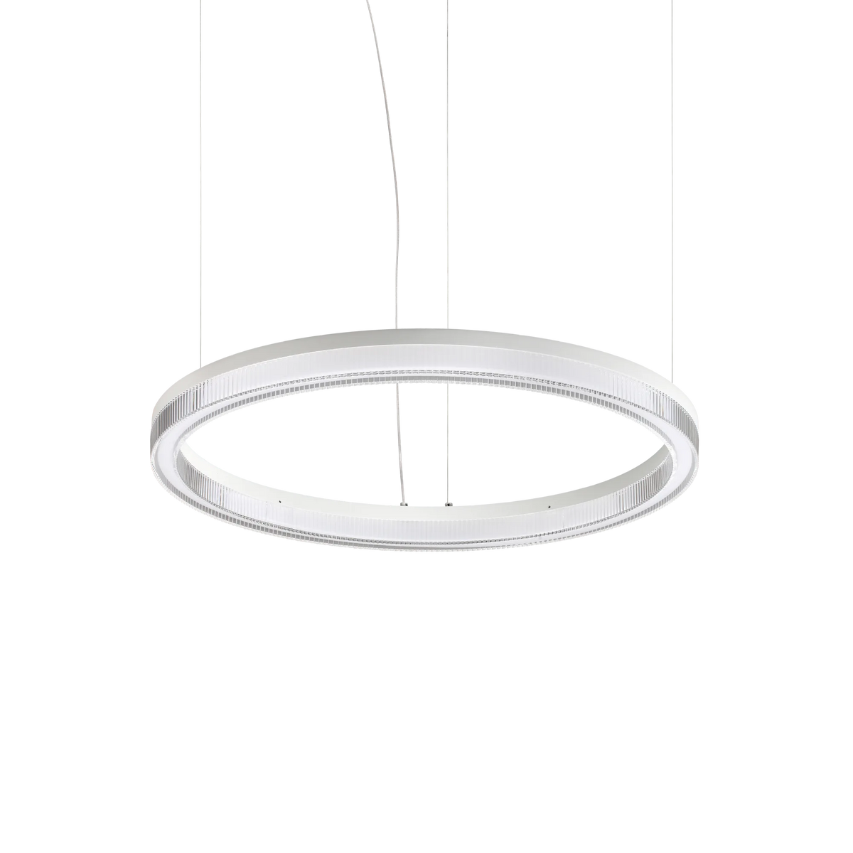 Lustră Ideal Lux Crown, alb, Ø60 cm, 364988