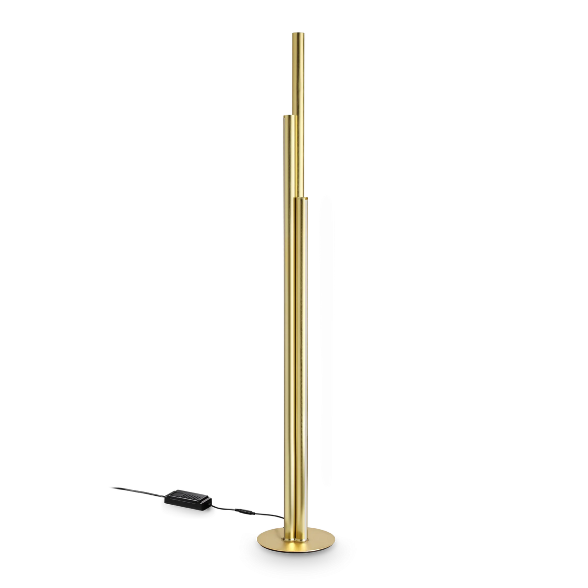 Lampadar Ideal Lux Dorica PT3, alamă, 366241