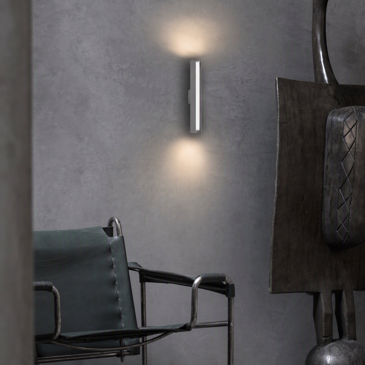 Aplică Ideal Lux Dorica AP1, oțel, 366326