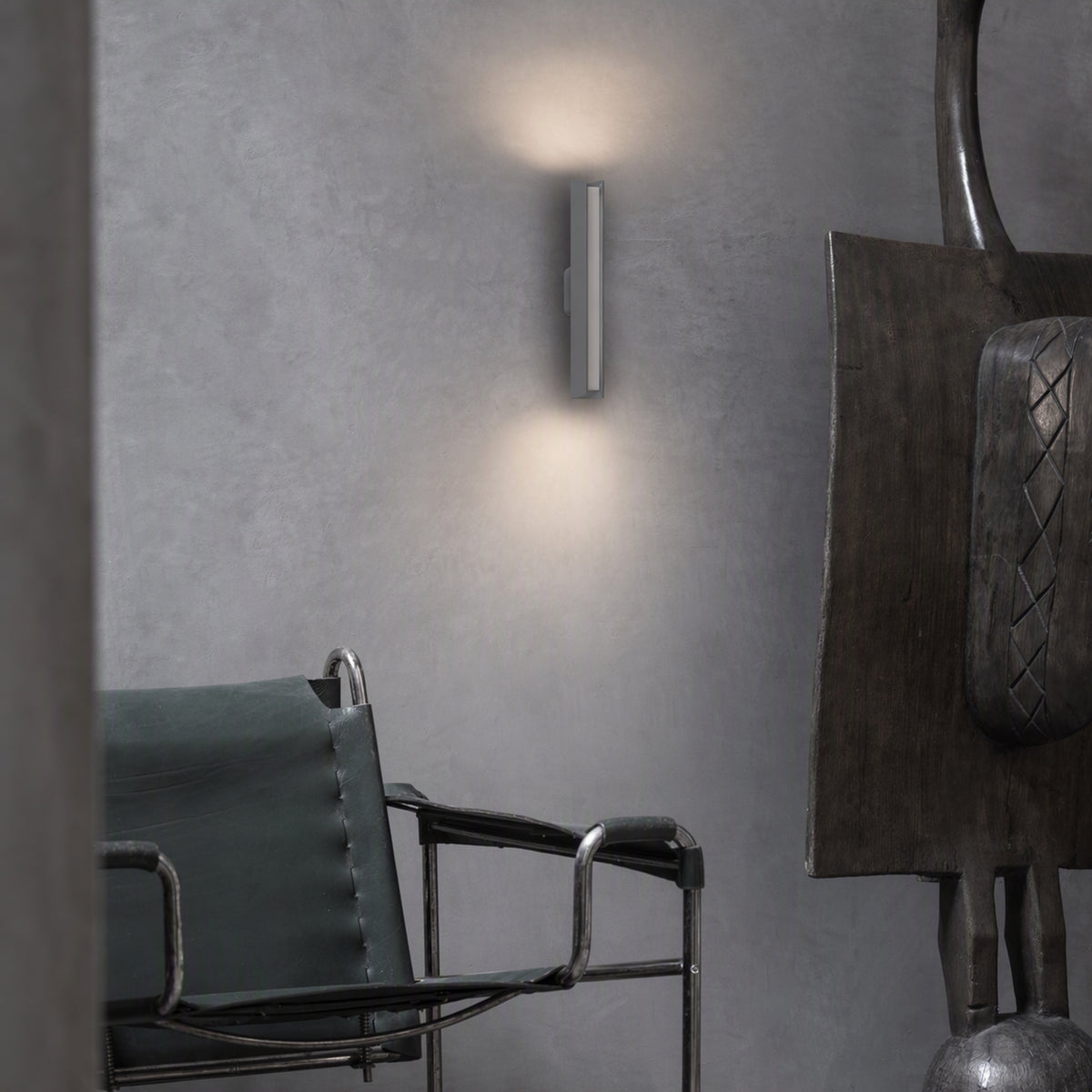 Aplică Ideal Lux Dorica AP1, gri, 366371
