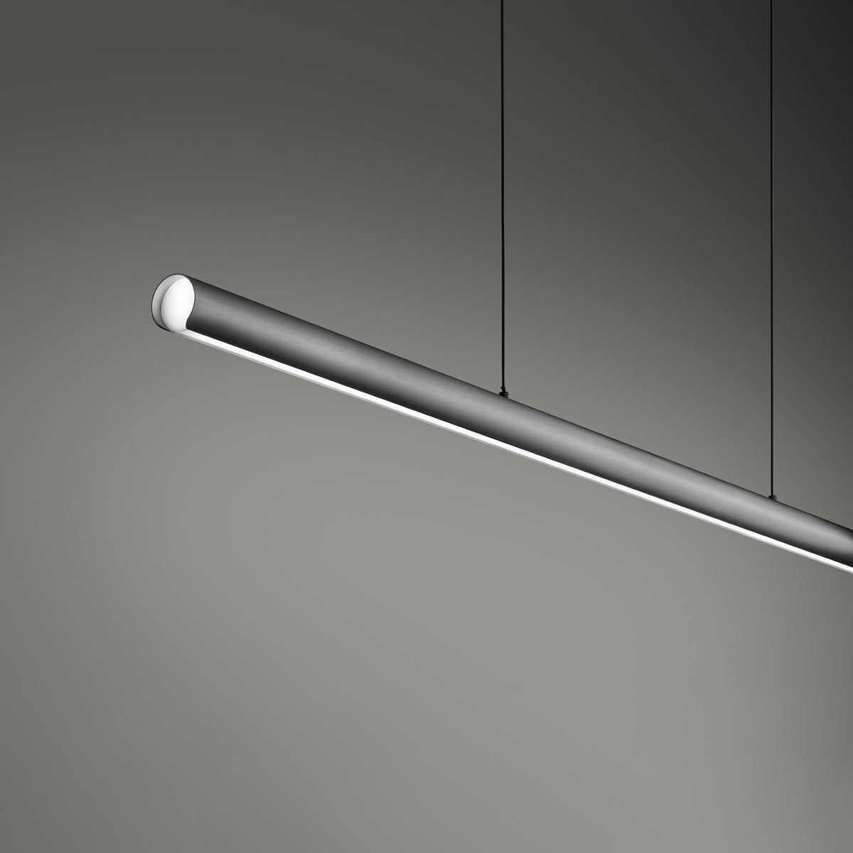 Pendul Ideal Lux Dorica SP1, gri, Ø45 cm, 366463